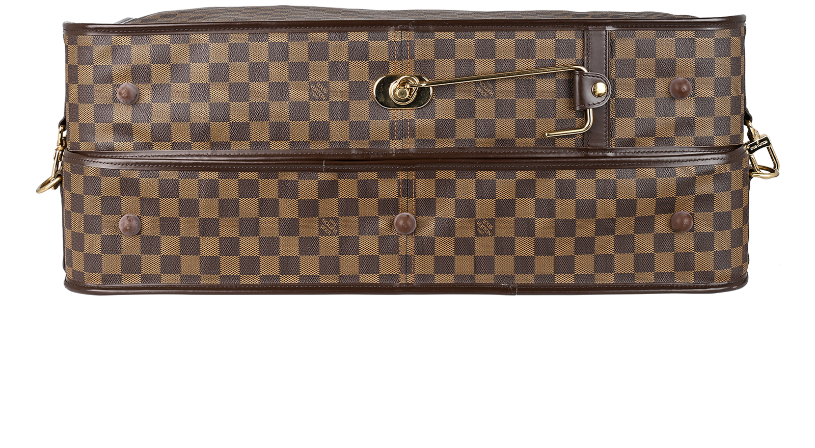 5 Hangers garment Bag, &pound;850, Handbags, Brown, Canvas, Top view